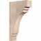 Ekena Millwork Pescadero Smooth Corbel, Douglas Fir, 3 1/2"W x 12"D x 20"H COR04X12X20PEC00SDF - alternate 1